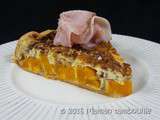 Tarte butternut fourme d’ambert et sarrasin