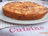 Gâteau moelleux au mascarpone et aux pommes caramélisées...il flotte dans l'air comme une envie de douceur