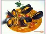 Laissez vous tenter par cette petite soupe aux moules