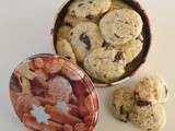 Cookies au beurre de coco et pépites de chocolat