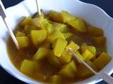 Pickles de courgettes au curry