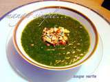 Soupe verte