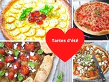 16 tartes salées d’été