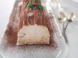 Bûche au marrons légère