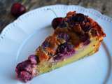 Clafoutis cerises sans lactose