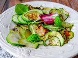 Courgettes à la plancha