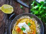 Dhal de lentilles corail aux carottes