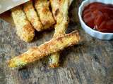 Frites de courgettes au parmesan et herbes de Provence