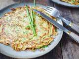 Galettes de courgettes à la japonaise