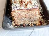 Gâteau au thé brun pour un anniversaire un peu particulier