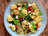 Gnocchi aux courgettes et tomates séchées