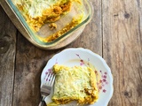 Gratin ravioles de Roman et courge butternut