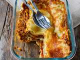 Lasagnes à la bolognaise végétarienne