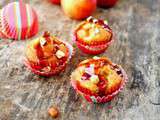 Muffins aux pommes et caramel