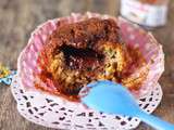 Muffins banane nutella