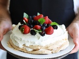 Pavlova aux fruits