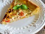 Quiche thon tomates basilic