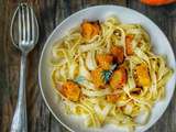 Tagliatelles butternut et sauge