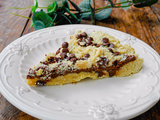 Tarte crumble “nutella” et pépites de chocolat