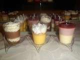 Verrine tiramisu, citron et framboise