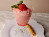 Mousse de fraises