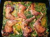 Poulet rôti de Yotam Ottolenghi à l’ail et au poivre vert