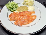 Saumon gravlax aux épices