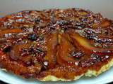 Tarte Tatin aux poires et aux noix