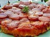 TarteTatin d’abricots au romarin