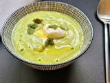 Velouté froid de courgettes et d’avocat