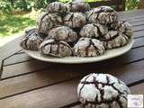 Crinckles Cookies au Chocolat...
Marie Pop a la Crinckle Attitude