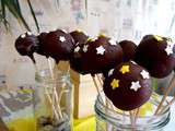 Cake pops au nutella et chocolat