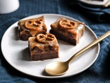 Bretzel brownie