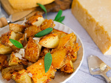 Crispy potatoes au parmesan