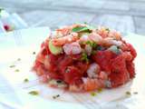 Tartare des Îles aux crevettes et pamplemousse