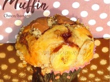 Muffins gourmand choco banane avec crumble aux noisettes