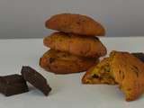 Cookies à la citrouille et pépites de chocolat