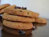 Cookies au miel et pépites de chocolat