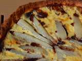 Tarte aux poires - chocolat