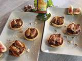 Tartelettes canard et figue