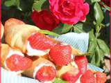 Tartelettes roulées aux fruits de saison