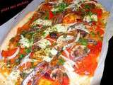 Pizza aux anchois