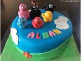 Rainbow Cake (Gâteau Arc-en-ciel) Barbapapa