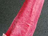 Glace au yaourt au lait de coco, framboise banane sans produit laitier animal