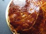 Galette des rois à la pistache et chocolat