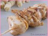 Brochettes de poulet