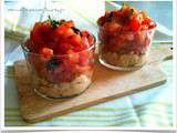 Tartare de Tomates au Thon