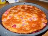 Clafoutis pommes/framboises