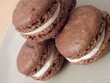 Macarons chocolat/sucette