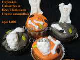 Halloween Approche ... Cupcakes Décorés et en Coque de Chocolat